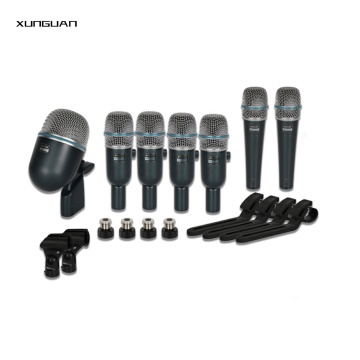 BETADMK7-XLR High-End Metal Condenser & Dynamic Drum Kit Microphone