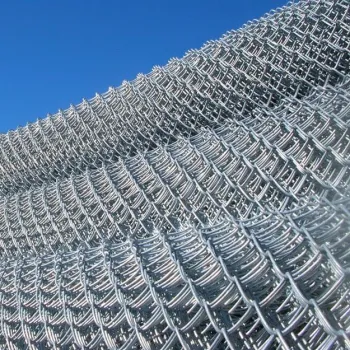 1.8m High 20m Roll Chain Link Fence Diamond Mesh