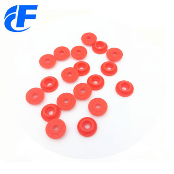 Round shape plastic snap button for raincoat