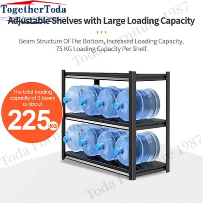 Three shelves supermarket display shelves magazine shelves