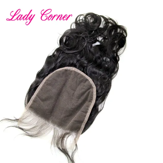 Lace Closure 6x6 Water Wave virgin indian hair Pre Plucked Lace Closure With Baby Hair 6 by 6 For Black Women