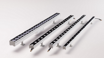 Exterior wall washer lights
