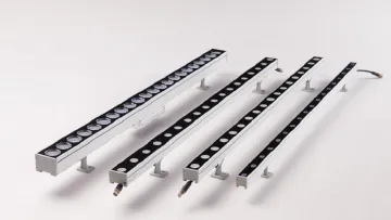Exterior wall washer lights