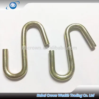 Heavy Duty stainless steel hooks flat s hook