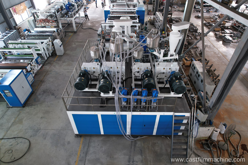 CPP High Gloss Grain Film Production Line