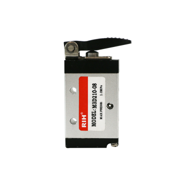 Pneumatic Mechanical Valve M3D210-08: Hand Switch Control