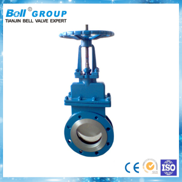 PN10 flange pneumatic knife ash valve