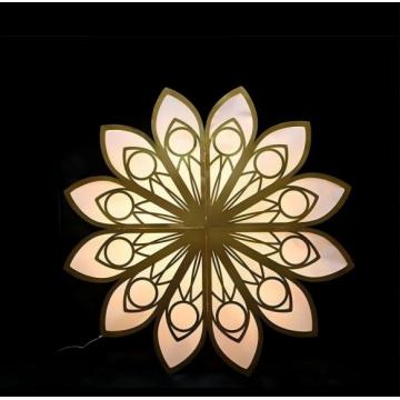 Düğün Ziyafet Sahnesi Sanatsal Şekilli Özel Zemin Panelleri