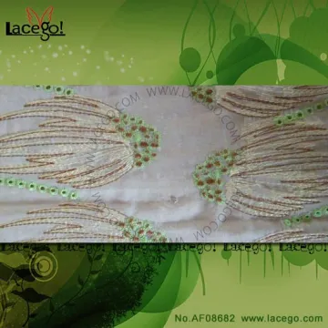 100% cotton african lace fabric for dress