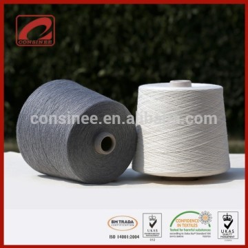 Dyed cotton yarn containing cashmere Cotton Melange Yarn