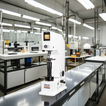 Multifunktionales Bench-Durometer vom Typ mit Gewichtskraftbelastung für Metallhärtentests