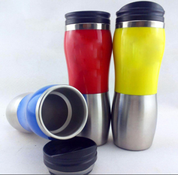 Double Wall Stainless Steel Vacuum Flask/Thermos Flask/Bullet Vacuum Flask