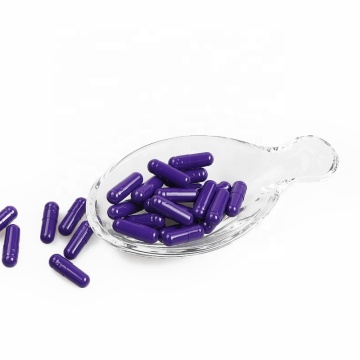 Wholesale Pure Vegetable and Natural Herbal Veggie Capsules: Customized Purple Packaging Options