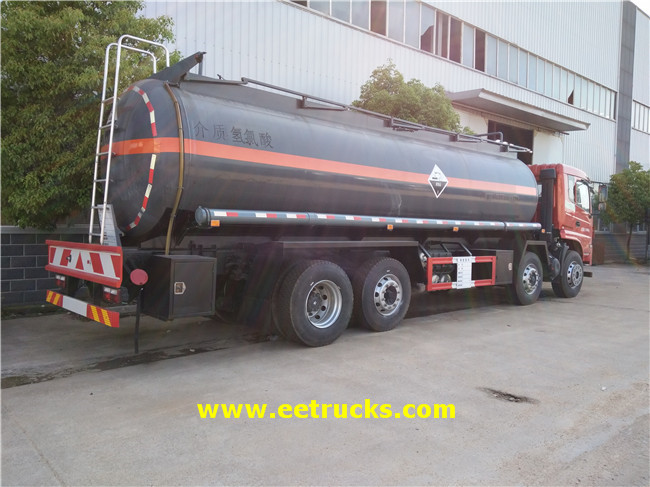 12 Wheeler Hydrochloric Acid Tank Trucks