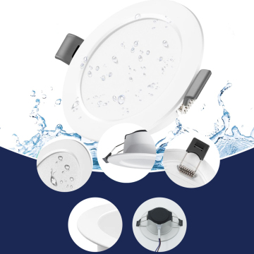 Ultra Thin LED Recessed Downlights for Household, Office, Hotel - 6W, 3000K-6500K