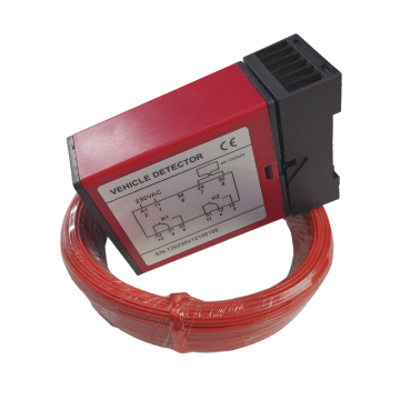 Professional DLD-110 Single Channel Vehicle Loop Detector for Enhanced Car Park Management and Toll System Operations, Complete with 50M Induction Coil Cable