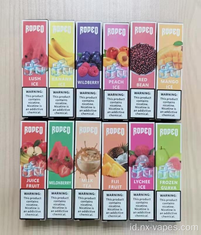 Rodeo Puff Vape 1600 sekali pakai
