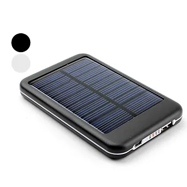 6000mah portable powerbank solar power bank charger mobile phone body panel 0.7 w solar powerbanks models 2017
