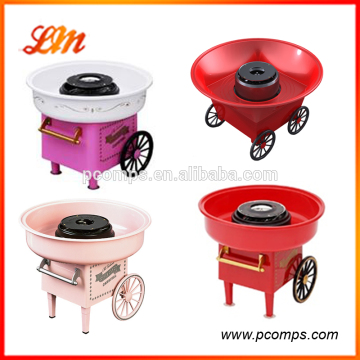 Wheel mini cotton candy maker,can make candy floss funny at home
