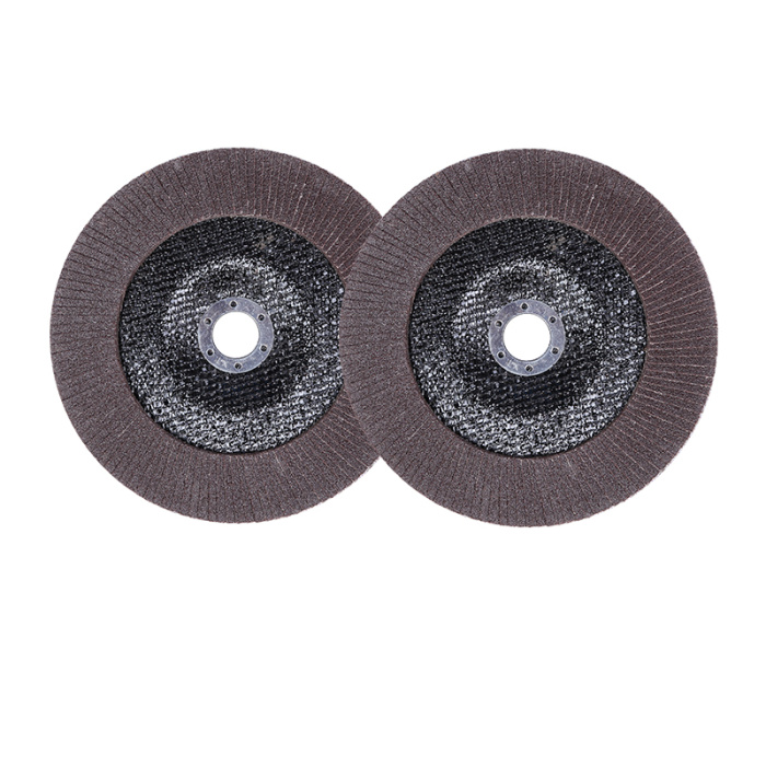 Disco de colgajo de carburo de silicio marrón para pulido de piedra