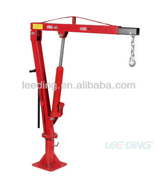 2000lb hydraulic 360 degree swivel foldable pick up truck mounted crane