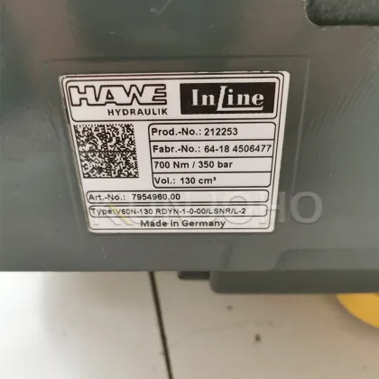 Hawe V60N Variable Displacement Axial Hydraulic Pump: Specifications and Features