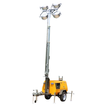 mobile light tower for rescue operation