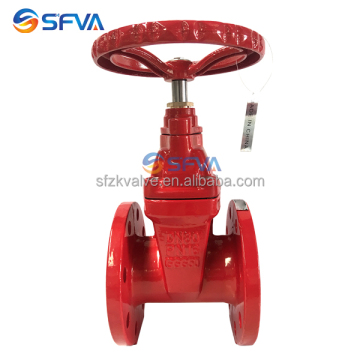 Industrial Gate Valve with DN50, DN65, DN80 Sizes, QT450 Body, PN16 Pressure Rating, EPDM and NBR Seals