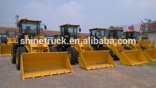 chinese SAM856 5 ton wheel loaders, hydraulic wheel loader