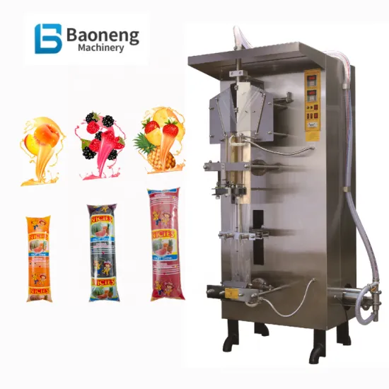 Fast Sealing Sachet Liquid Packaging Machine