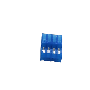 2,54 mm Punktions-4p-Stecker mit Säule (blau)