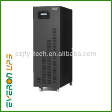 3 in 1 out double conversion online low frequency ups with full protection for short ciucuit, overheat, industrial ups 30kva