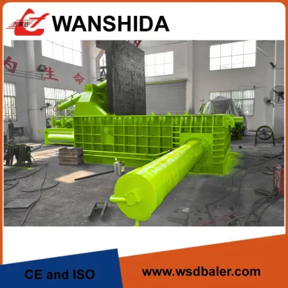 Customizable hydraulic metal baling machine