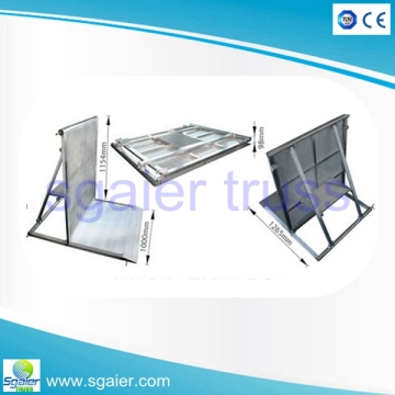 crowd control barrier /retractable crowd control barrier/safety crowd control barrier