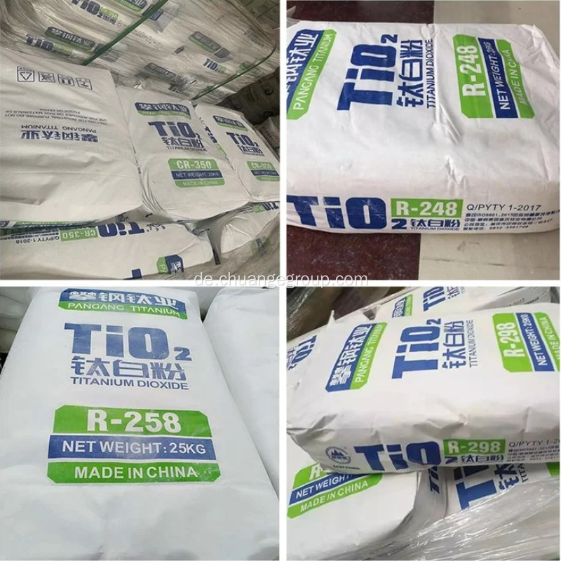 Pangang Brand Titanium Dioxid Rutile CR350