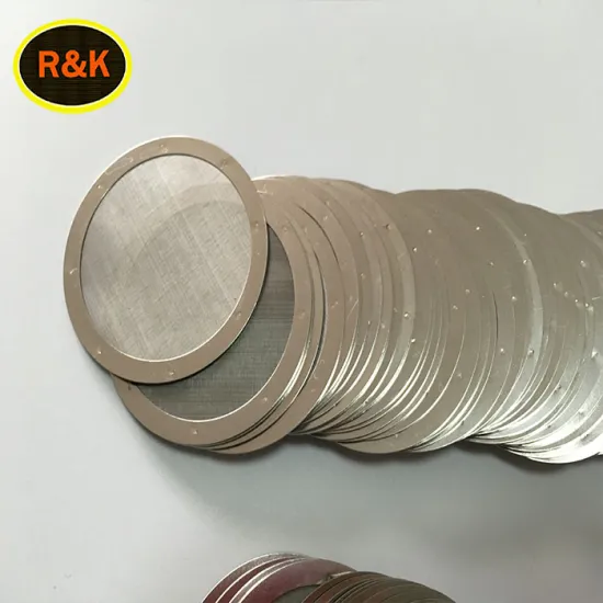 Replace Chemical metal disc coffee etching filter