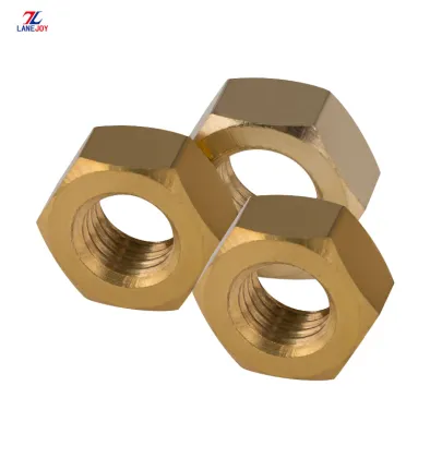 brass nut colored hex nut brass nut