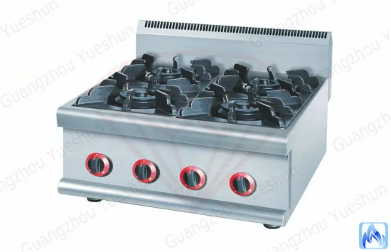 Counter Top Gas Stove For Hotel , Commercial Kitchen Equipments