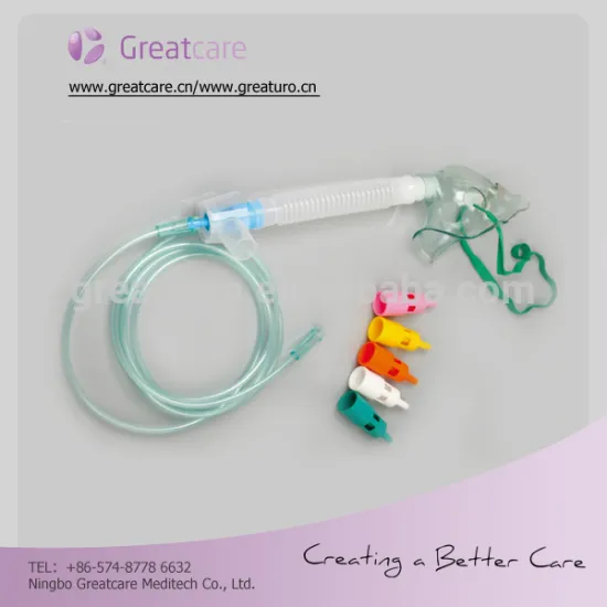 Disposable Colorful Adjustable oxygen venturi mask