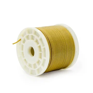 Flexible PU coated steel wire rope