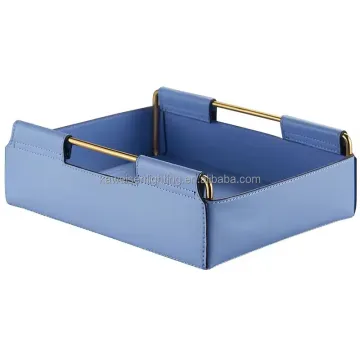 Leather Storage Solutions: Fashionable Organizer Boxes for Home - Including Cloakroom, Living Room, and Bedroom Use