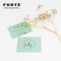 FORTE STOCK DE CARTES DE LOGO DE FOIL CUSTOM FOIL FORTE