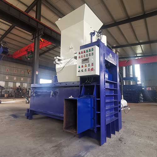 Automatic Rice Hulls Baling Press