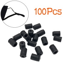 50/100pcs Cord Lock Spring Clasp Stop Single Hole Drawstring Stopper Toggles Garment Shoelace Rope Diy Adjuster Non Slip Stopper