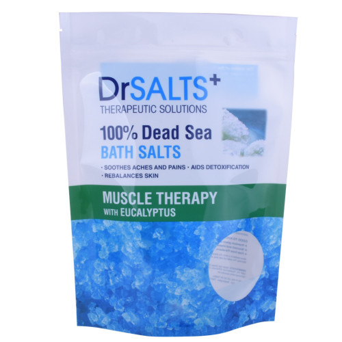 White Recycle Plastic Water Proof Bath Salts Packing