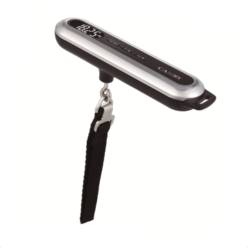 Stainless Steel Digital Luggage Suitcase Scale with LCD Display - 50kg/110lb Travel Weighing Scale