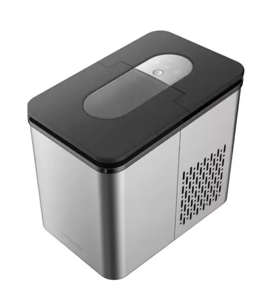 Self-Cleaning Countertop Ice Maker: Portable Cube Ice Machine