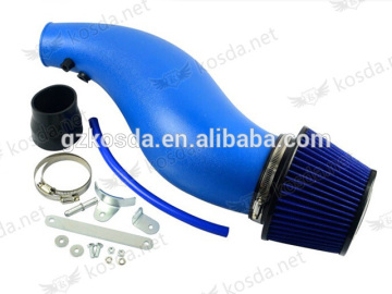 Red/Blue/Black Plastic Cold Air Intake Pipe,Universal Air Filter Intake Pipe For EG EK