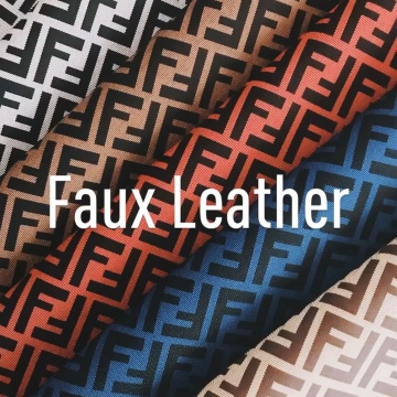 Faux Synthetic PVC Print Leather Upholstery Fabric