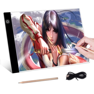 Portable Ultra-Thin Brightness Dimmable Drawing Light Pad